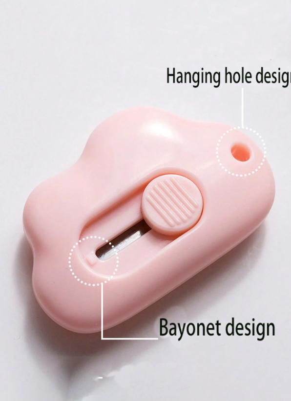 1pc Mini Portable Art Knife, Utility Knife For Cutting And Openning Package, Paper, Wallpaper And Pencil Sharpener For Students