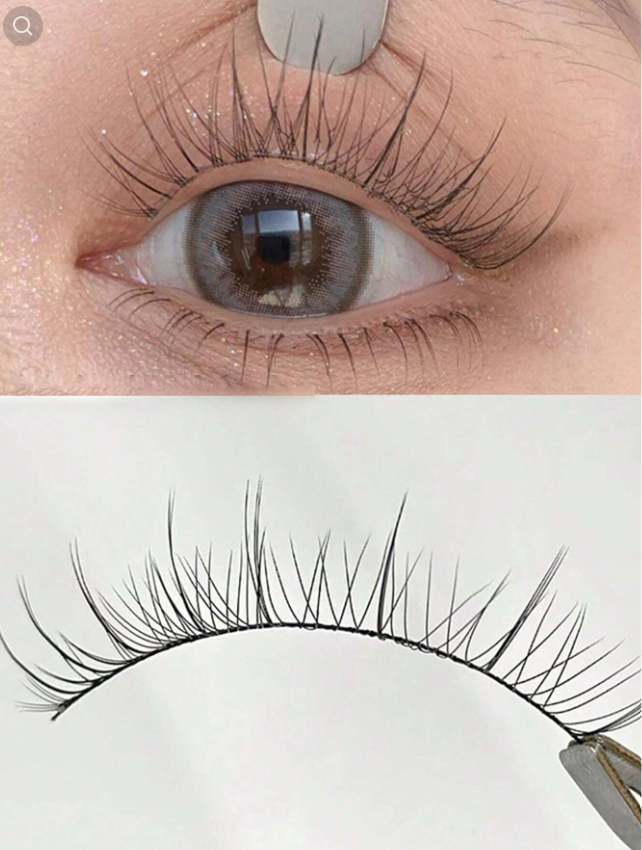 5 Pairs Fine-stemmed Black Single-layer False Eyelashes, Super Natural Look, For Beginners, Everyday Wear, Dating, Bridal Makeup