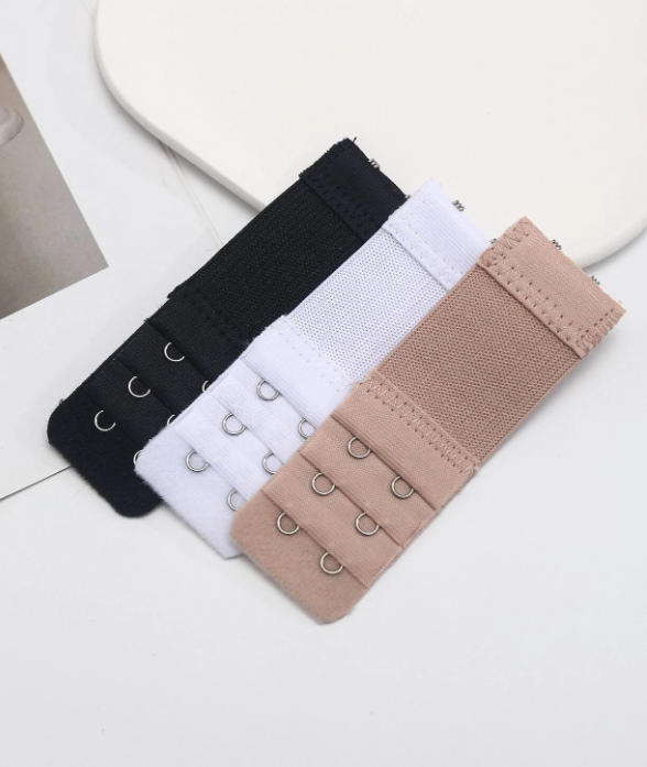 3pcs/set Bra Extender Hooks (elongated), Underwear Accessories