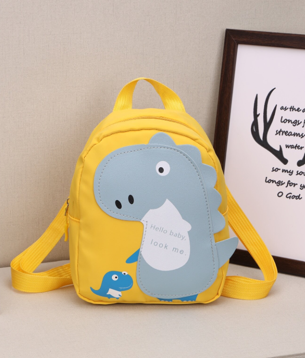 Children's Backpack For Kindergarten Boys And Girls 3-5 Years Old Small Dinosaur Cartoon Lightweight Shoulder Bag