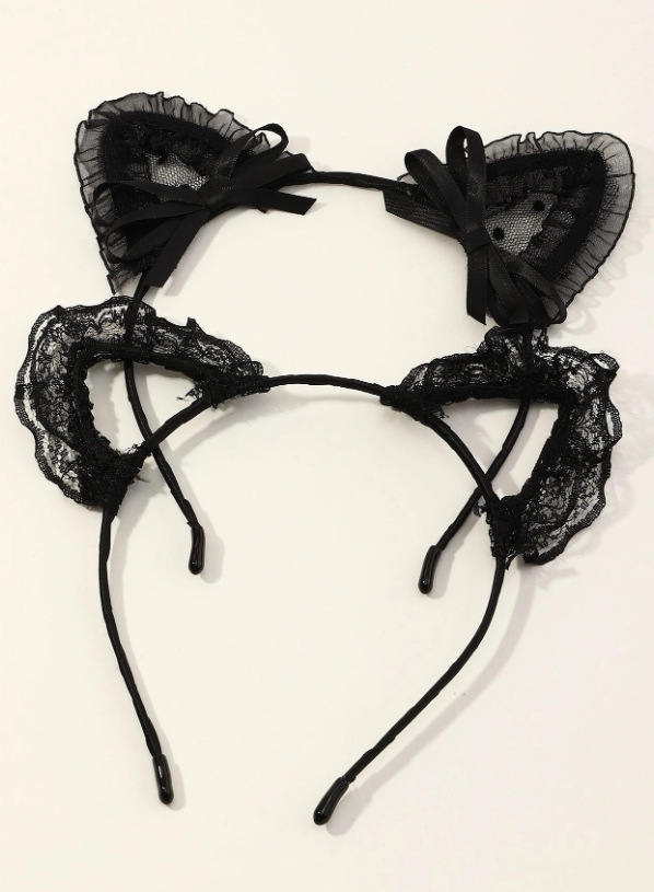 2 قطعة عقال زخرفة أذن القط