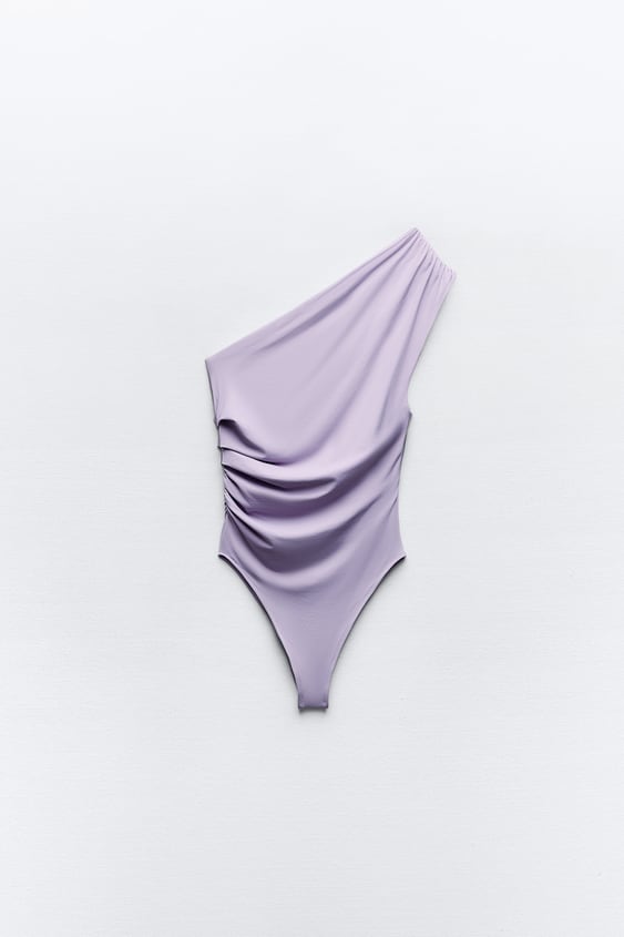 ASYMMETRIC SHAPE BODYSUIT