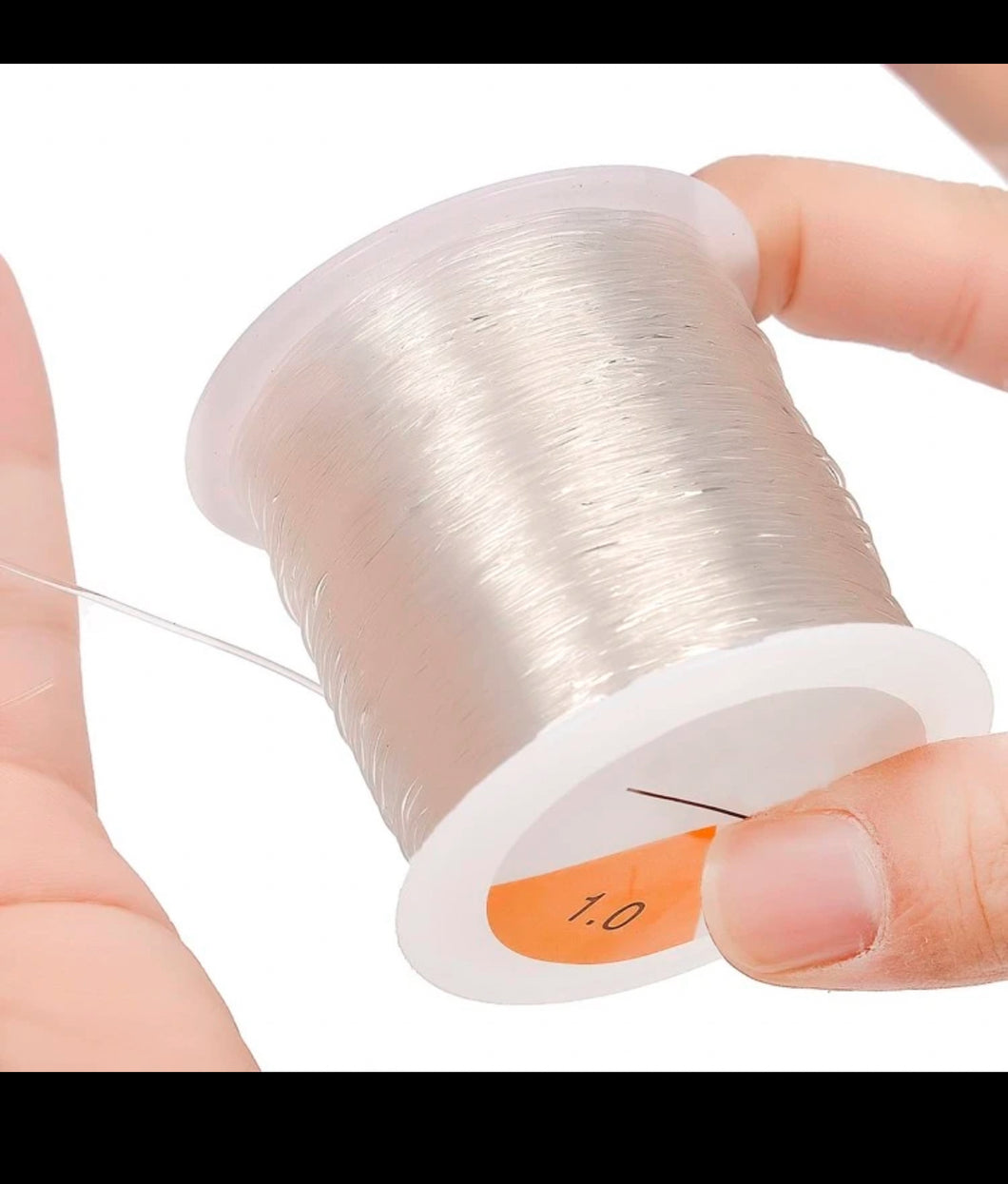 50/100 متر البلاستيك كريستال الموضوع DIY بها بنفسك الديكور تمتد الحبال خط مرن صنع المجوهرات سلك توريد سلسلة مجوهرات سلسلة الموضوع