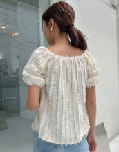 Load image into Gallery viewer, DAZY Off Shoulder Frill Trim Fuzzy Blouse
