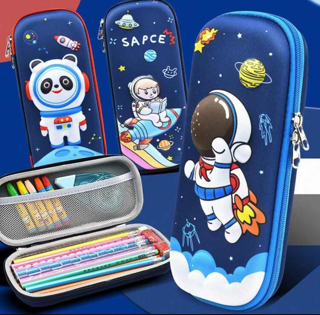 1قطعة حافظة أقلام كرتونية من الرغوة الإسفنجية، أدوات قرطاسية للمدرسة للأطفال