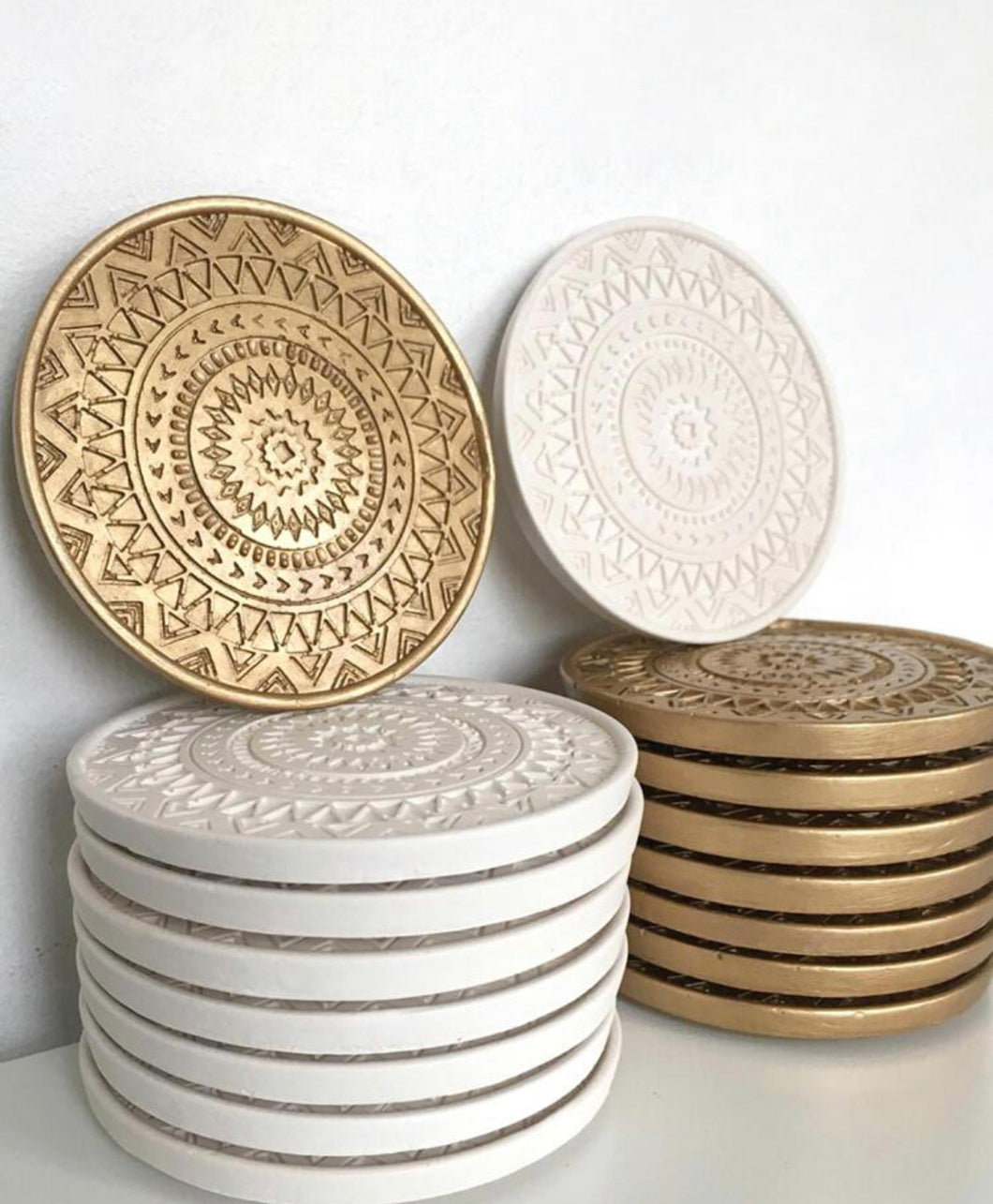 1pc Coaster Silicone Mold, Round Silicone Mold For Coaster Making