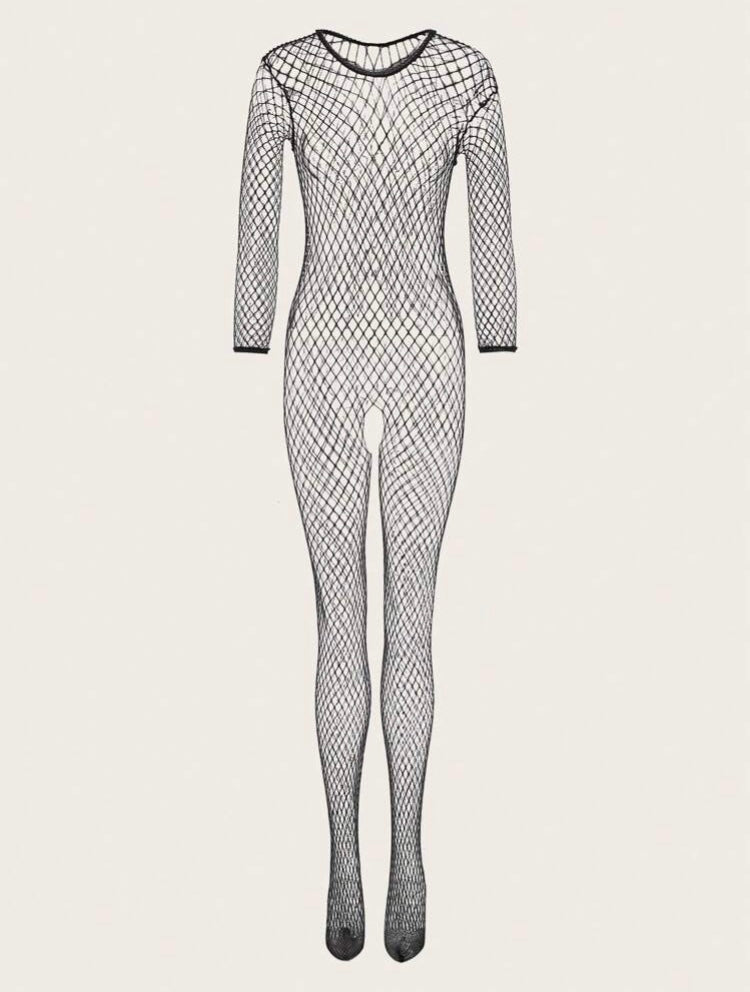 Classic Sexy Fishnet Bodystocking Without Lingerie Set