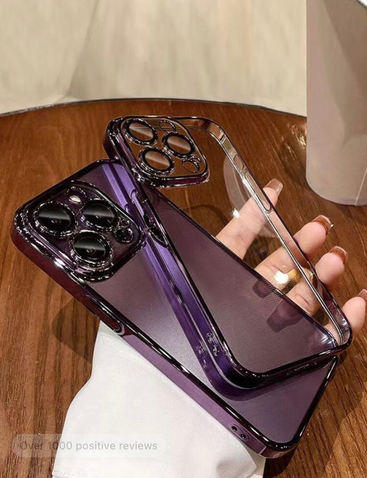 Clear Phone Case With Ring Holder Compatible With iPhone 15/15Pro/15Plus/15Promax