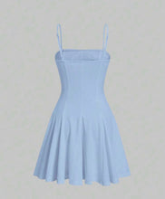 Load image into Gallery viewer, SHEIN MOD Solid Knot Front Cami Dress
