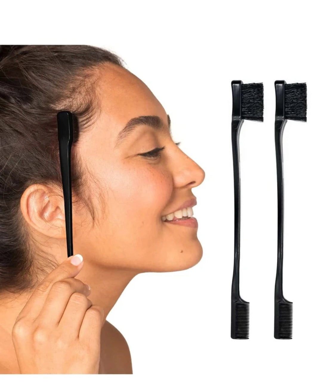 2 قطع بجانبين حافة فرشاة & بالاياج مشط طقم لتصفيف الشعر