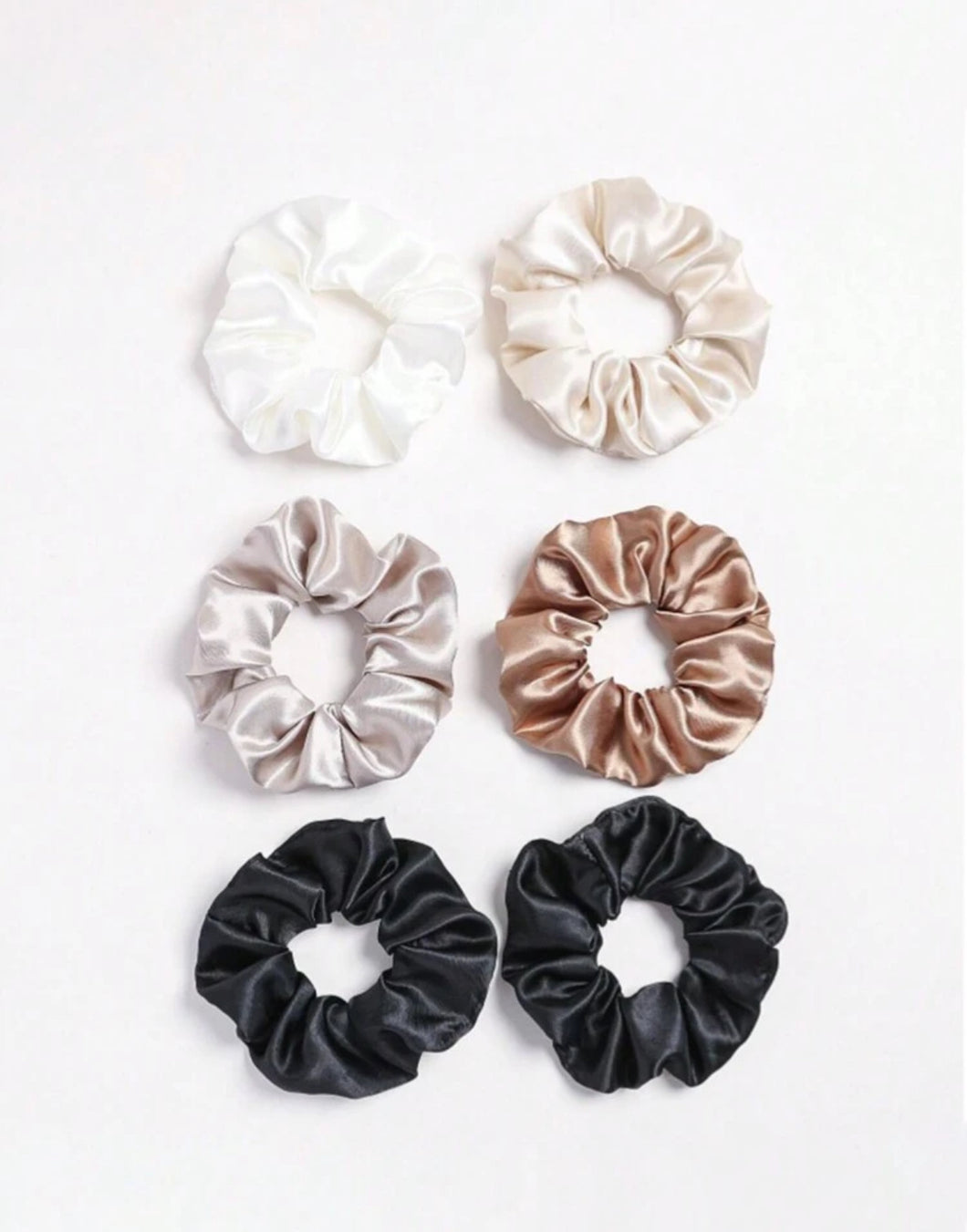 6 قطع 'سكرانشي' عالي الجودة ناعمة ومريحة للكعكة ، هدية لعيد الحب ، لارتداء في الاستخدام اليومي