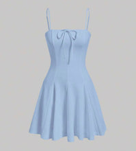 Load image into Gallery viewer, SHEIN MOD Solid Knot Front Cami Dress
