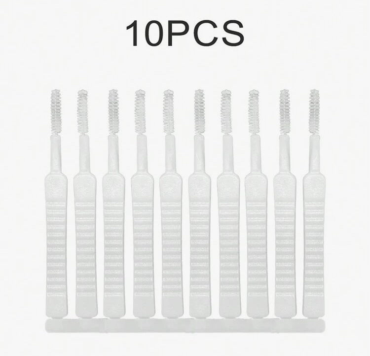 50PCS/20PCS/10pcs Mini Cleaning Brushes For Holes And Gaps Electronic Cleaning Soft Brush Bathroom Anti-Clogging Micro Nylon Washing Brushes Phone Hole Pore Gap Toilet Household Cleaning Tool For Shower Head Phone Keyboard PC Laptop,5PCS Cleaning Brushes