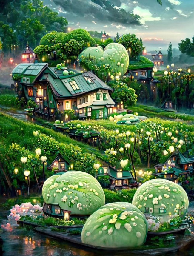 1set ABS Adults Puzzle, Creative House Design Enlightenment Educational Toy For Home