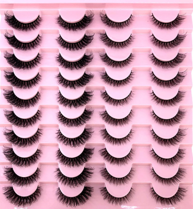 20 زوجًا جديدًا من مكياج الرموش الاصطناعية الطويلة والقصيرة المختلطة ثلاثية الأبعاد ، وأدوات تجميل الرموش الصناعية وأدوات تجميل الرموش الطويلة