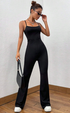 Load image into Gallery viewer, Solid Flare Leg Cami Jumpsuit
