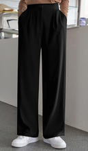 Load image into Gallery viewer, DAZY Solid Slant Pocket Wide Leg Pants

