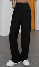 Load image into Gallery viewer, DAZY Solid Slant Pocket Wide Leg Pants
