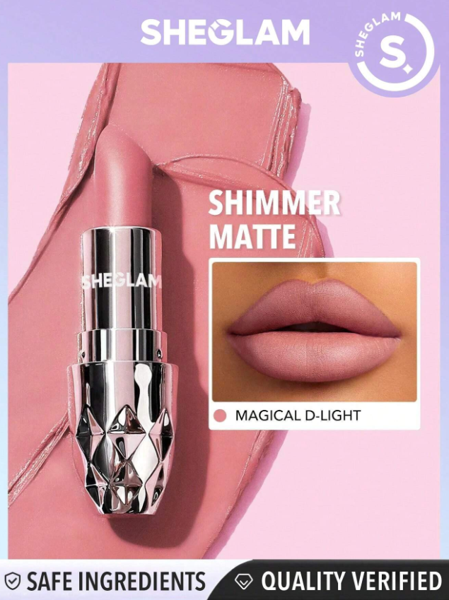 SHEGLAM أحمر شفاه مخملي Starlight Velvet - Magical D-light