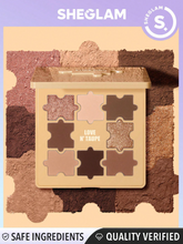 Load image into Gallery viewer, SHEGLAM Jazy Jigsaw Eyeshadow Palette-Love N&#39; Taupe
