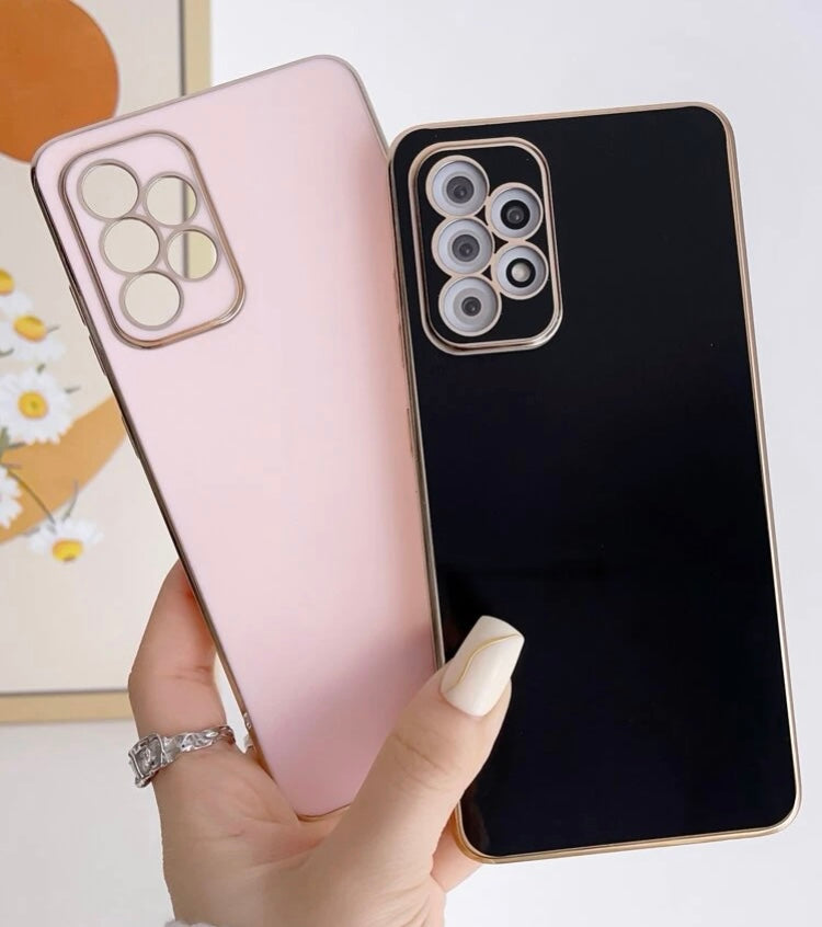 2pcs Plating Anti-fall Phone Case