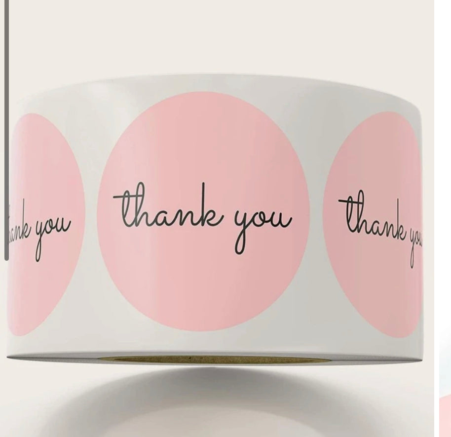 500pcs Slogan Graphic Gift Sticker, Round Gift Sealing Sticker For Party