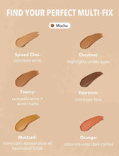 Load image into Gallery viewer, SHEGLAM Multi-Fix Concealer And Color Corrector-6-Color Full Cover Cream Concealer Brightening Full Coverage Color Corrector Lightweight Multi-Use Smooth Concealer
