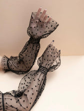 Load image into Gallery viewer, Heart Pattern Flounce Cuff Arm Sleeves
