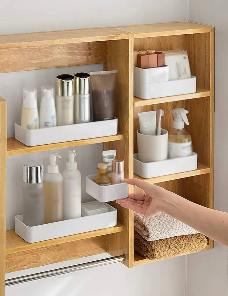 1pc Plain Storage Rack