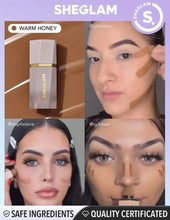 Load image into Gallery viewer, SHEGLAM Sun Sculpt Liquid Contour-  Gel Cream Contour  Non-Greasy Long Lasting Highly Pigmented Natural Contour Contouring Weightless Bronzer
