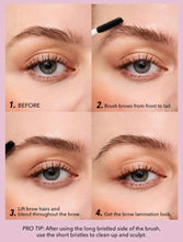 Load image into Gallery viewer, SHEGLAM Set Me Up Brow Gel  Long Lasting Waterproof Clear Eyebrow Gel Long Wear Smudgeproof Moisturizing Eyebrow Makeup
