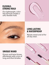 Load image into Gallery viewer, SHEGLAM Set Me Up Brow Gel  Long Lasting Waterproof Clear Eyebrow Gel Long Wear Smudgeproof Moisturizing Eyebrow Makeup
