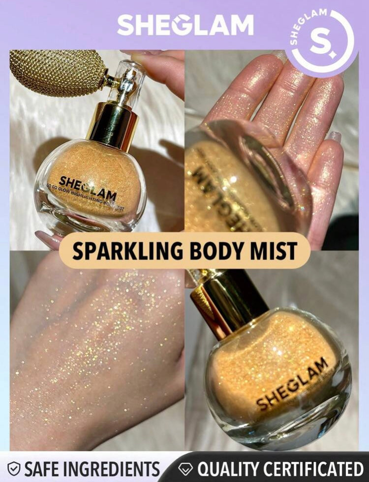 SHEGLAM Go Go Glow Highlighting Body Mist