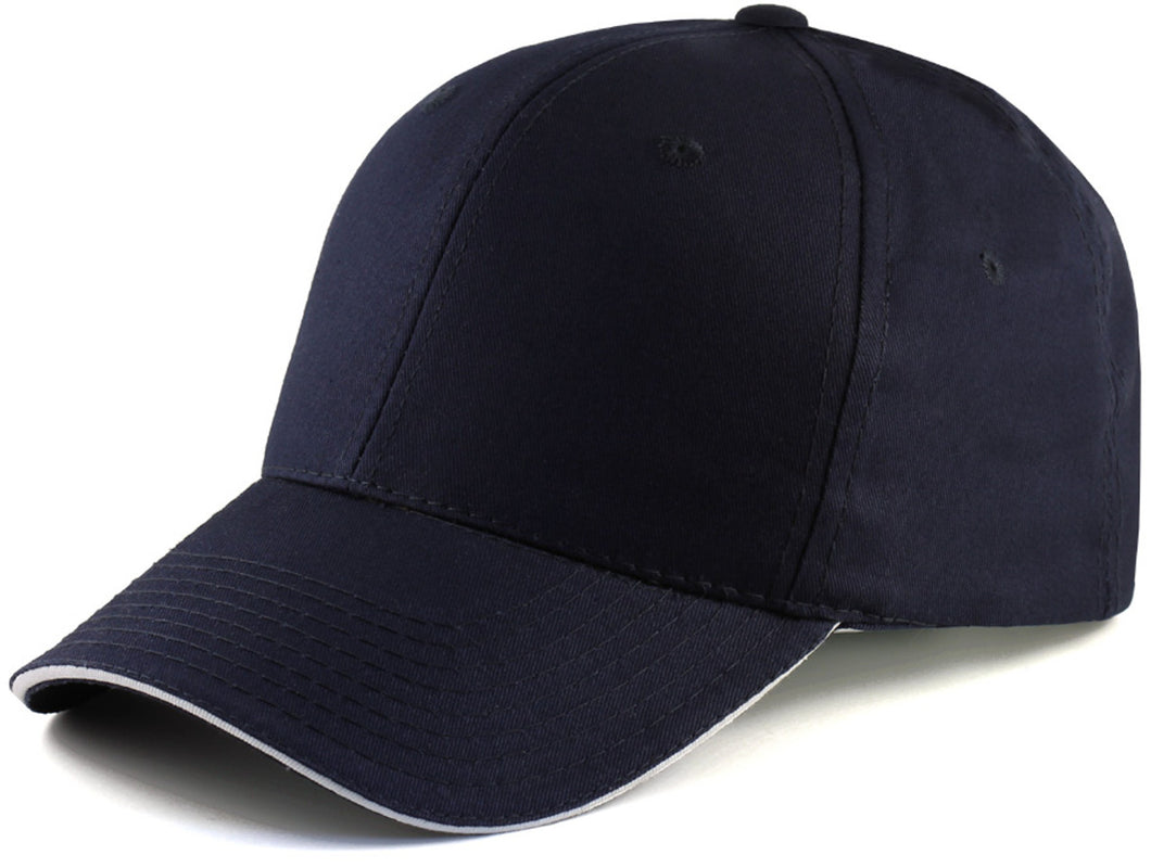 Adjustable Baseball Big Hats - Navy