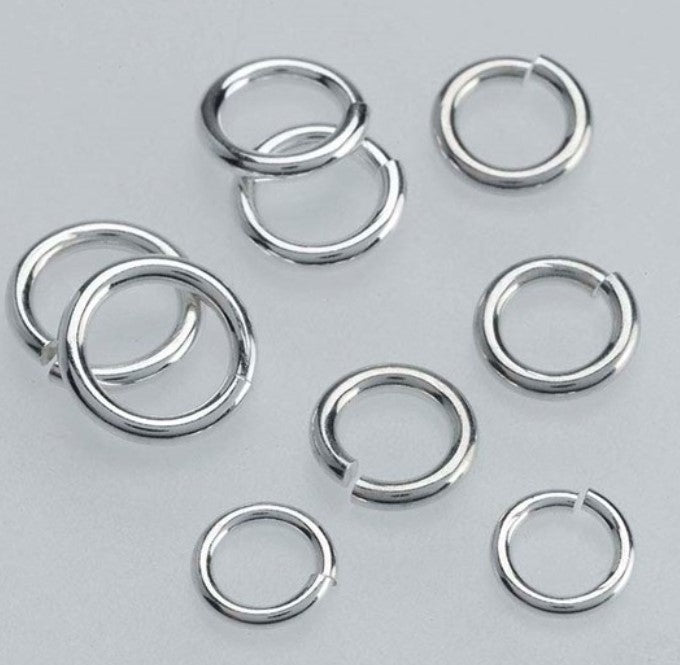 Sterling Silver Large Jump Ring Assortment