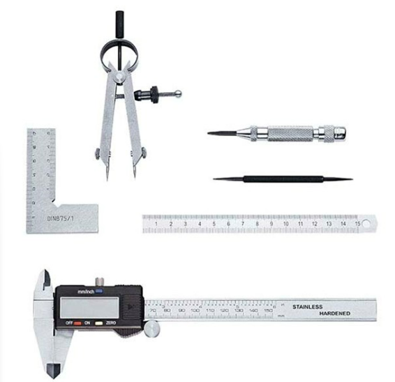 Precision Six-Piece Measuring Kit