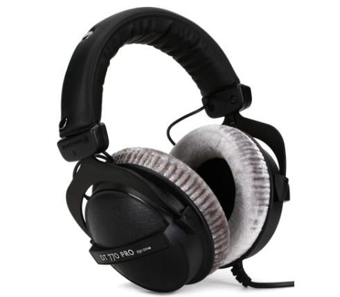 Beyerdynamic DT 770 Pro 250 ohm Closed-back Studio Mixing Headphones Closed Circumaural Studio Headphones