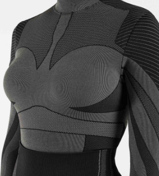 CONTRAST LONG-SLEEVE SMLS100© BODY