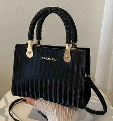 Mini Letter Graphic Square Bag