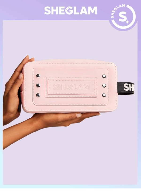 SHEGLAM Glow & Go Makeup Bag