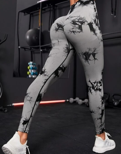 Tie Dye High Stretch Sports Leggings