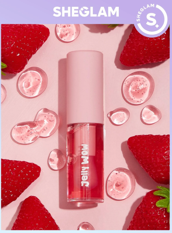 SHEGLAM Jelly Wow Hydrating Lip Oil-Berry Involved