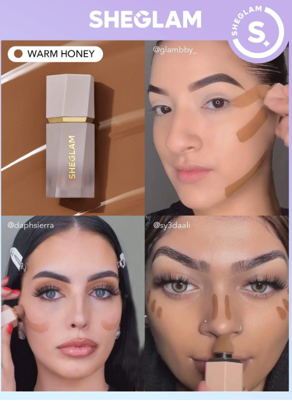 SHEGLAM Sun Sculpt Liquid Contour-Warm Honey