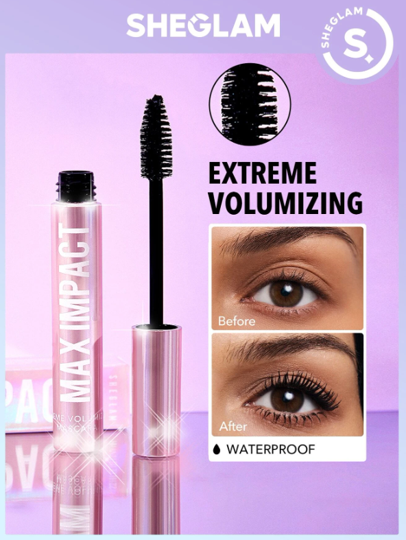 SHEGLAM Max Impact Extreme Volumizing Mascara