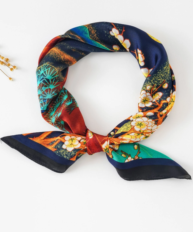 Floral Print Bandana