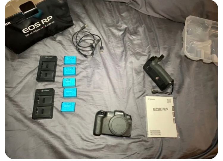 Canon EOS RP 26.2 MP Digital SLR Camera