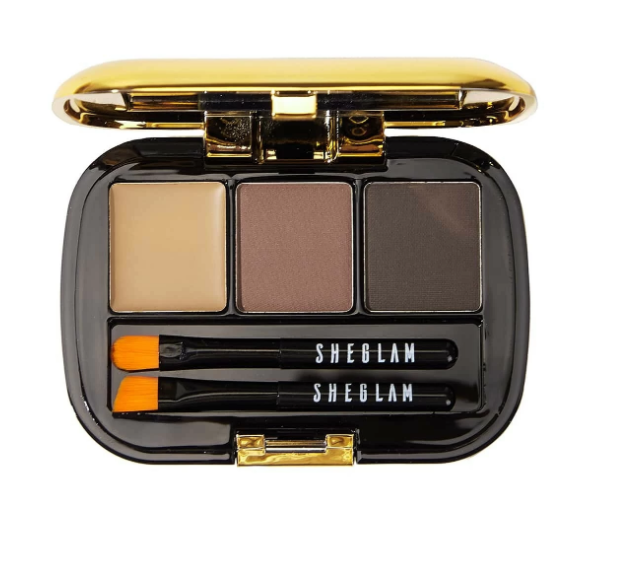 SHEGLAM Full-filled Eyebrow Palette-101 Dark Brown