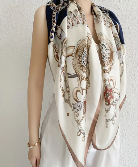 Chain Print Bandana