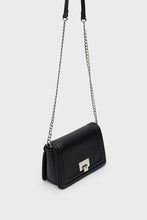 Load image into Gallery viewer, Stradivarius Women&#39;s Black Closed Crossbody Bag
