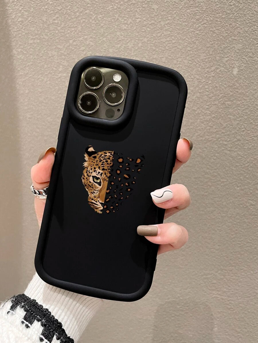 Mobile cover leopard print